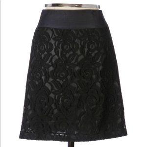 Anthropologie Moulinette Soeurs black skirt. NWT